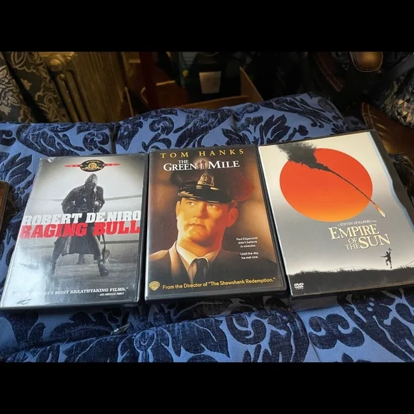 Great DVD trio: Raging Bull, The Green Mile, Empire of The Sun - Picture 1 of 9
